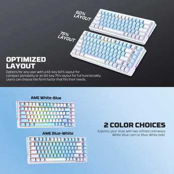 Fantech mk612 atom x83 ame edition keyboards
