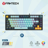 Fantech mk875v2 atom 81 rgb mechanical gaming keyboard mizu edition sky blue
