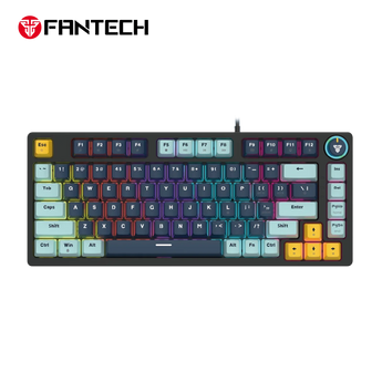 Fantech mk875v2 atom 81 rgb mechanical gaming keyboard mizu edition navy blue