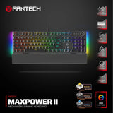 Fantech mk894 maxpower ii mechanical gaming keyboard keyboards