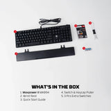 Fantech mk894 maxpower ii mechanical gaming keyboard keyboards