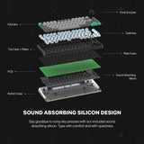 Fantech mk913 atom pro83 rgb bluetooth wireless gaming keyboard saturn keyboards