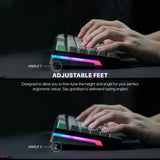 Fantech mk913 atom pro83 rgb bluetooth wireless gaming keyboard saturn keyboards