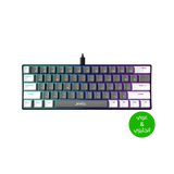 For jedel kl69 60% mechanical gaming keyboard (arabic/english) – rainbow led