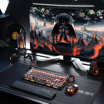 Gravastar mercury k1 pro wireless mechanical gaming keyboard 75% layout rgb