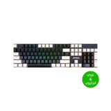 Jedel full size 104 keys wired mechanical keyboard with blue switch metal