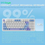 Keyboards wired and wireless bluetooth mechanical gaming keyboard redragon