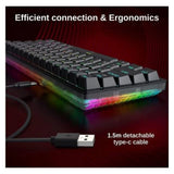 Redragon akali k642-rgb 60% hot-swappable