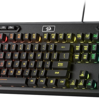 Redragon k513 rgb membrane gaming keyboard standard 104 keys linear keyboards