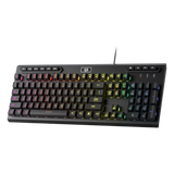 Redragon k513 rgb membrane gaming keyboard standard 104 keys linear keyboards
