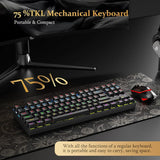 Redragon k552 mechanical gaming keyboard english led gaming keyboard with 87
