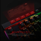 Redragon k580 vata rgb led backlit mechanical gaming keyboard keyboards