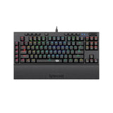 Redragon k588 rgb backlit mechanical gaming keyboard with programmable keys