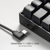Redragon k630 dragonborn 60% rgb gaming keyboard