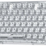 Redragon k649 pro 78% wireless gasket rgb gaming keyboard 3-modes 82 keys