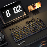 Redragon k688 wireless mechanical keyboard 3 mode gasket mounted rgb gaming