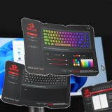 Redragon k709 65% wired gasket rgb gaming keyboard keyboards