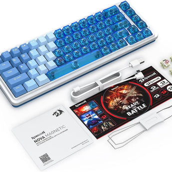 Redragon k709 he rapid trigger gaming keyboard 8k wired mechanical keyboard