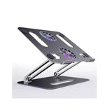 Laptop stand portable foldable computer stand with usb two cooling fans