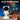 Astronaut night light projector with music
