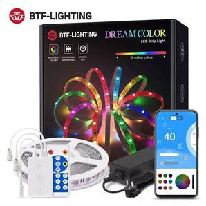 Btf-lighting dreamcolor led strip light bluetooth