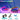 Firework night lamp rgb bluetooth music sound