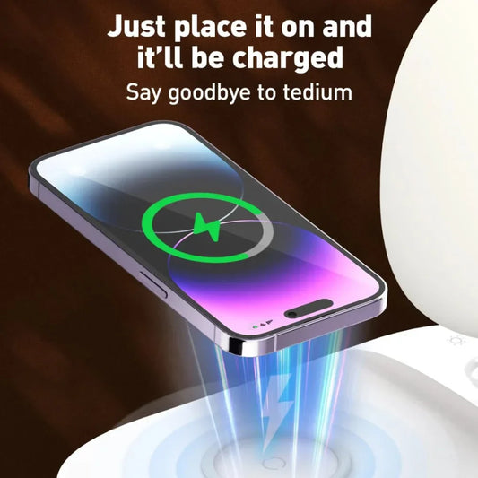 Ldnio y3 fast wireless charging desk lamp