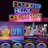 Rgb led smart neon strip ws2811
