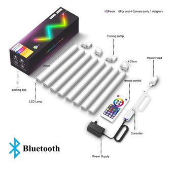 Rgbic led smart wall lamp light
