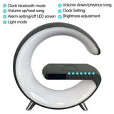 Wake up light sunrise alarm clock wake up light with wireless speaker bt-3401