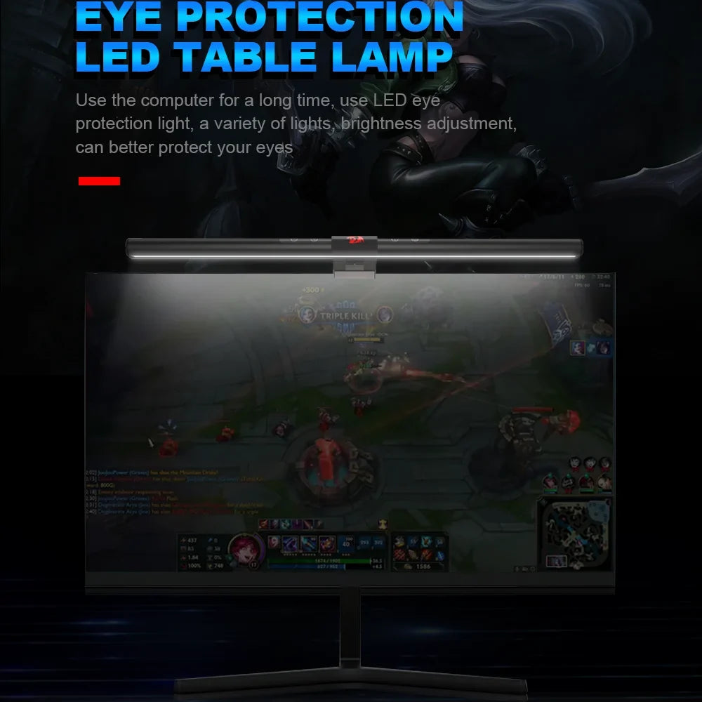 Redragon beryl gml-113 monitor light - elevate your workspace with the best redragon beryl monitor light - lightning