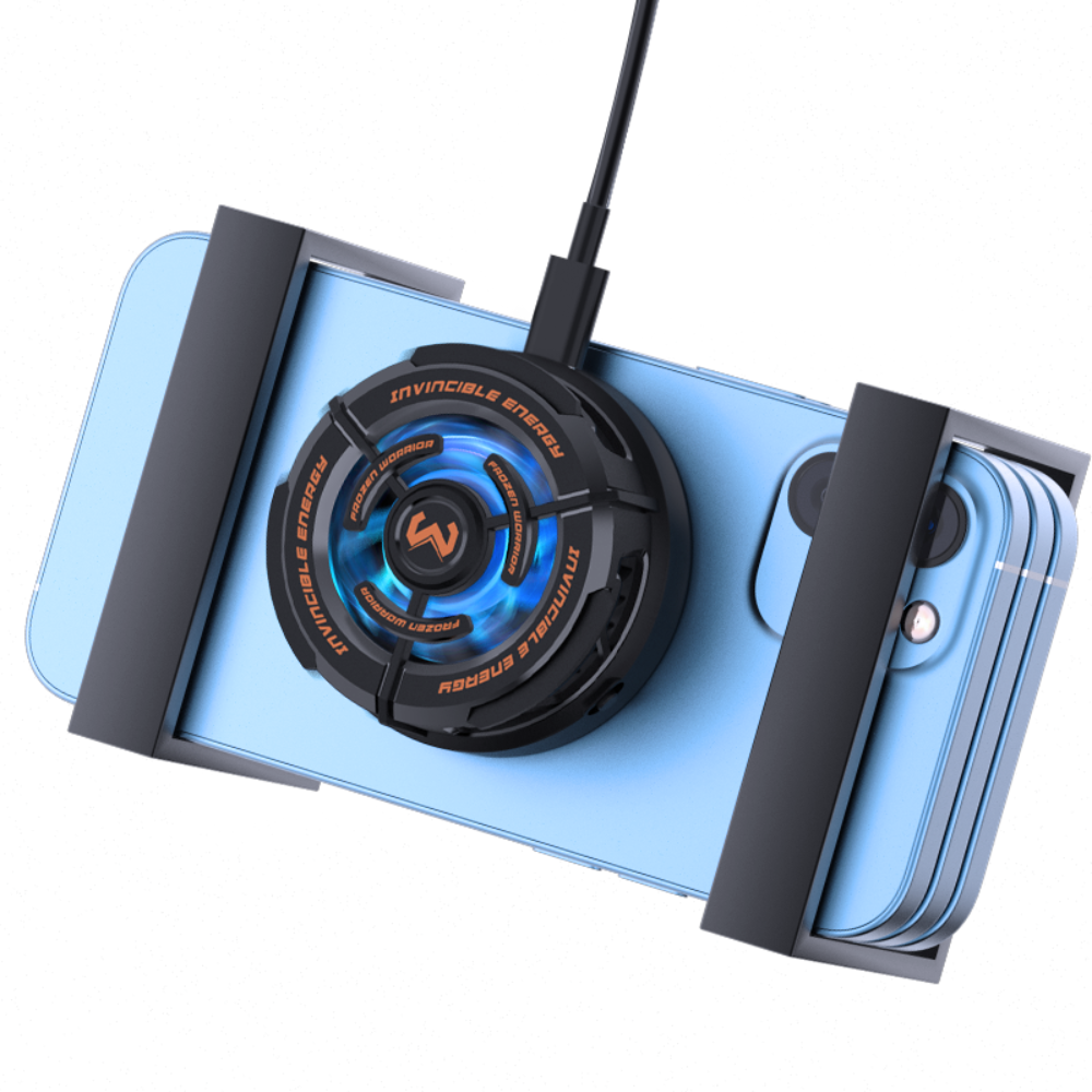 MEMO CX02 Magnetic Semiconductor Cell Phone Cooler with Wireless Charger Cables