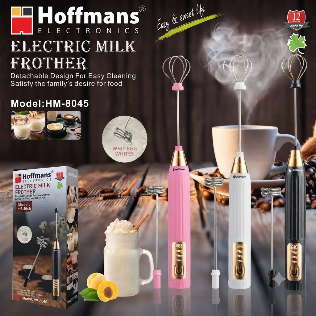 Hoffmans HM-8045 Electric Milk Frother