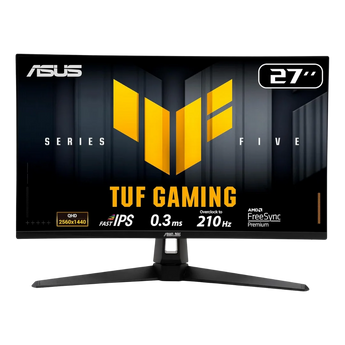 Asus tuf gaming 27” 1440p monitor (vg27aql5a) – qhd (2560 x 1440) 210hz 0.3ms