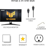Asus tuf gaming 27” 1440p monitor (vg27aqm5a) – qhd (2560 x 1440) 300hz 0.3ms