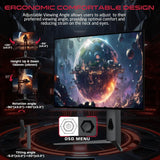 Gameon 27’’ black oled qhd gaming monitor 240hz 0.03ms hdmi 2.1 (supports ps5)