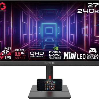 Gameon goml27qhd240ips midnight signature series 27’’ qhd 240hz mprt 0.5ms hdmi