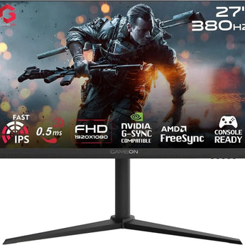Gameon gomp27fhd380ips midnight pro series 27’’ fhd 380hz mprt 0.5ms hdmi 2.1