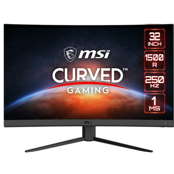 Msi g32c4x 32’’ gaming monitor 1920 x 1080 (fhd) curved gaming monitor computer