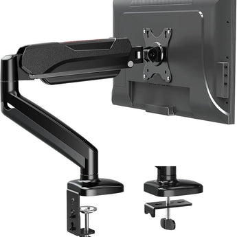 Redragon gmk914 single monitor mount stand - gas spring adjustable arms tv &