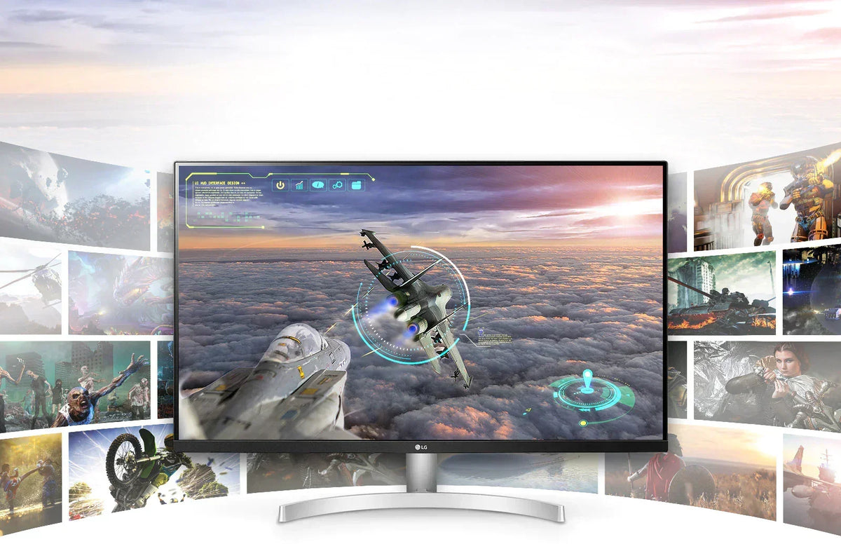 Lg 32un500-w 32” 4k hdr 10 dci-p3 - pc hardware