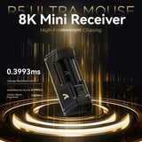 Attack shark r5ultra 8k carbon fiber wireless gaming mouse with 42000 dpi