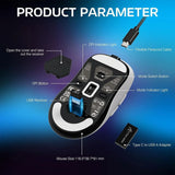 Attack shark x3pro 4k/8k lightweight wireless gaming mouse