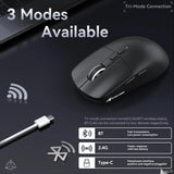 Attack shark x6 lightweight wireless gaming mouse with rgb backlight charging