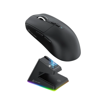 Attack shark x6 lightweight wireless gaming mouse with rgb backlight charging