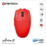 Fantech aria xd7v2 wireless gaming mouse 53g ultra-lightweight huano switches,