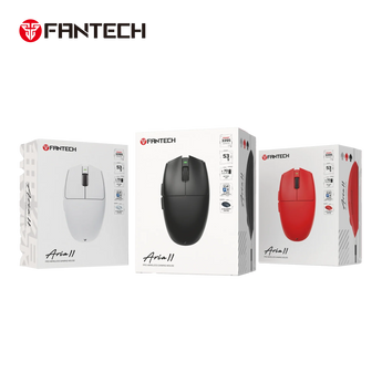 Fantech aria xd7v2 wireless gaming mouse 53g ultra-lightweight huano switches,