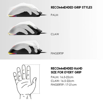 Fantech phantom ii vx6 neon macro gaming mouse