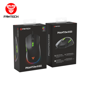 Fantech phantom ii vx6 neon macro gaming mouse