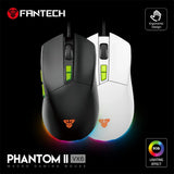 Fantech phantom ii vx6 neon macro gaming mouse